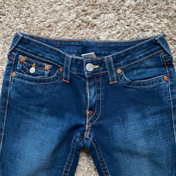 True Religion Bridget #503 Dark Wash Jeans - Picture 2 of 11